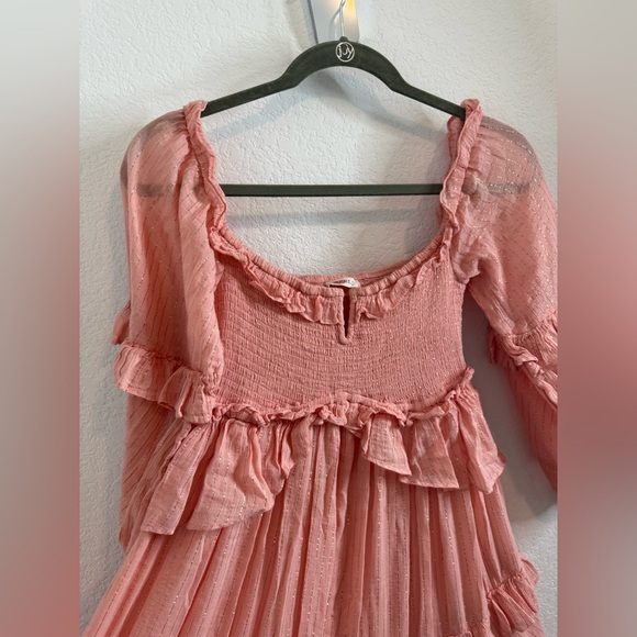 Spell Clementine Mermaid Maxi Dress Sz Large - Picture 7 of 16